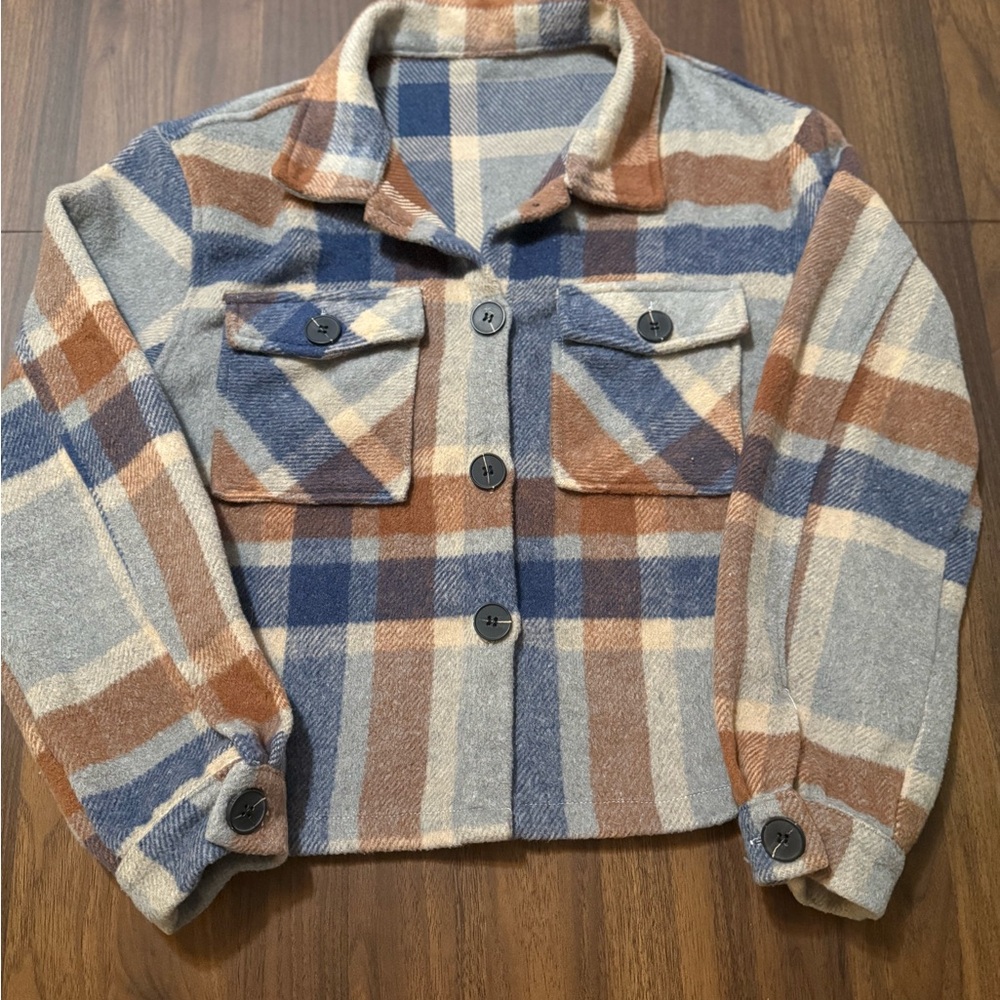 Plaid Women's Jacket - Picture 2 of 6